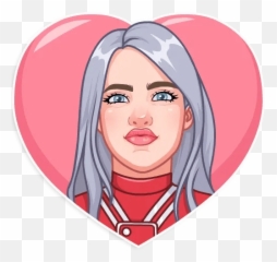 85 Billie Ideas - Cartoon Whatsapp Sticker Billie Eilish Emoji,Kylie Jenner Emoji Wallpaper