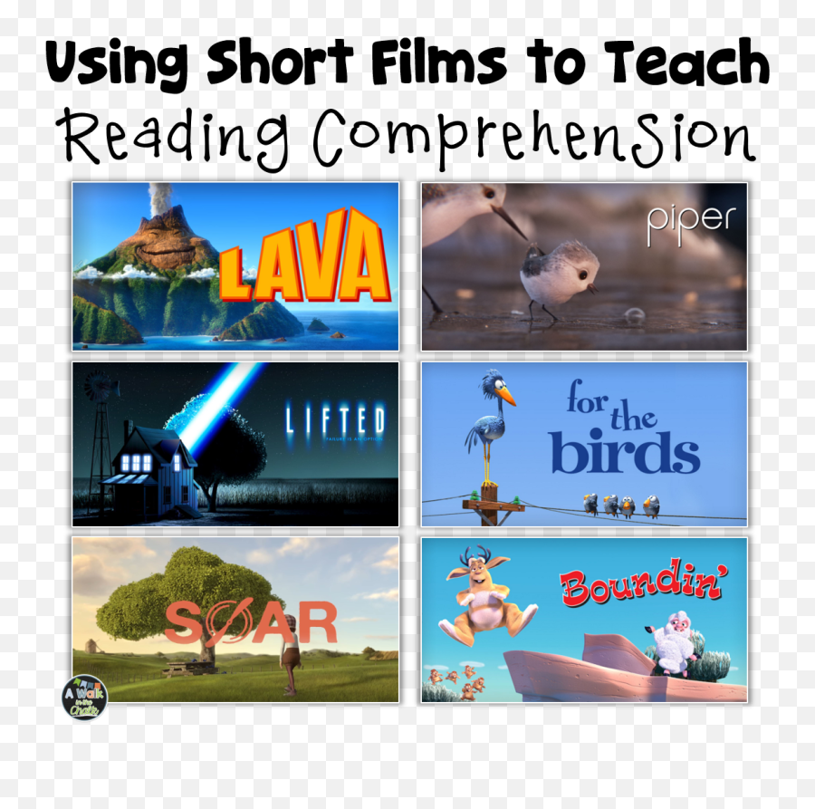 Teach Reading Comprehension Skills - Pixar Shorts For Teaching Emoji,Video Clips To Teach Emotions