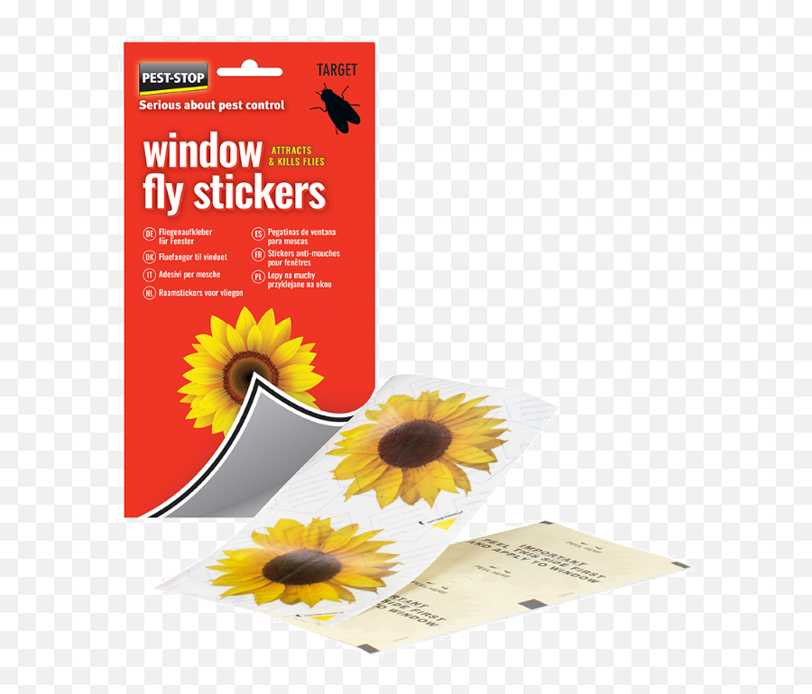 Pest Stop Window Fly Stickers 4pk Emoji,Emoji Stickers At Target