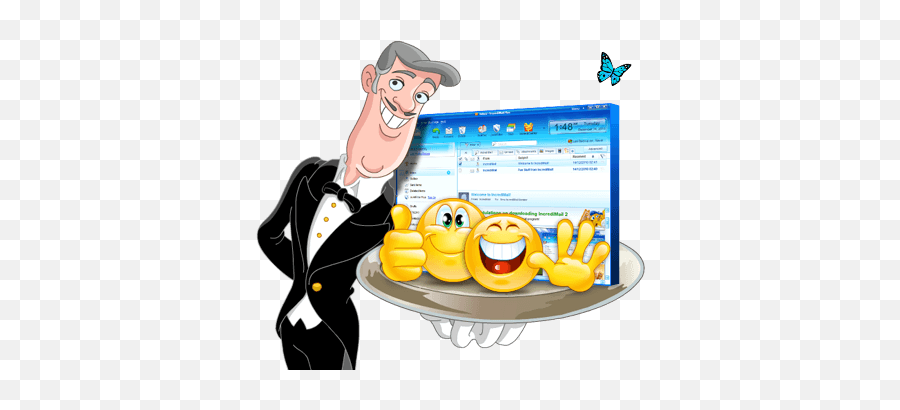 Email Software Download For Windows - Download Incredimail Emoji,Incredimail Emoticon Center