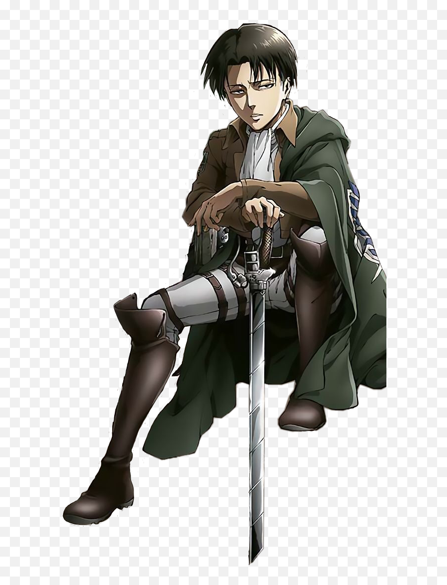 Levi Ackerman Attack Sticker By Rdsargent2s - Fictional Character Emoji,Levi Ackerman Emoji