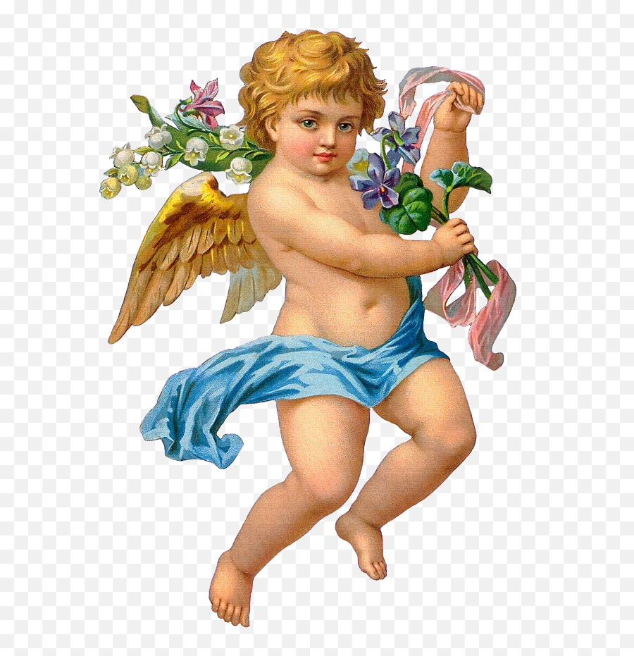 Cupid Clipart Cherub - Cherub Baby Angel Painting Emoji,Baby Angel Emoji
