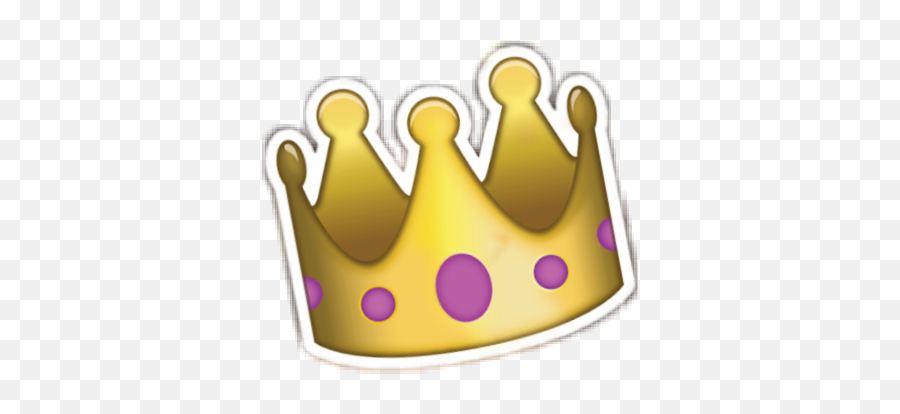 Crown Emoji Sticker - For Party,Crown Emoji