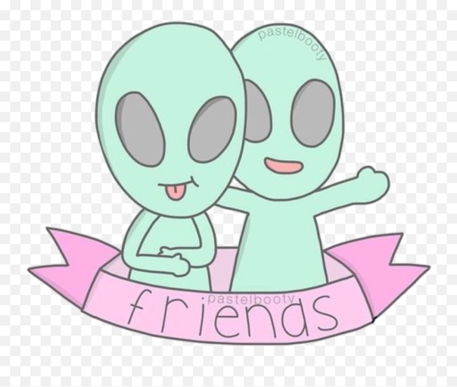 Aesthetic Sticker Friends Bestfriends Alien Cute - Aliens Friends Emoji,Bestfriend Emoji Aesthetic Sticker Friends Bestfriends Alien Cute - Aliens Friends Emoji,Bestfriend Emoji
