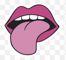 Dog Tongue Svg Freeuse Stock Png Files - Tongue Clipart Emoji,Pierced Tongue Emoji