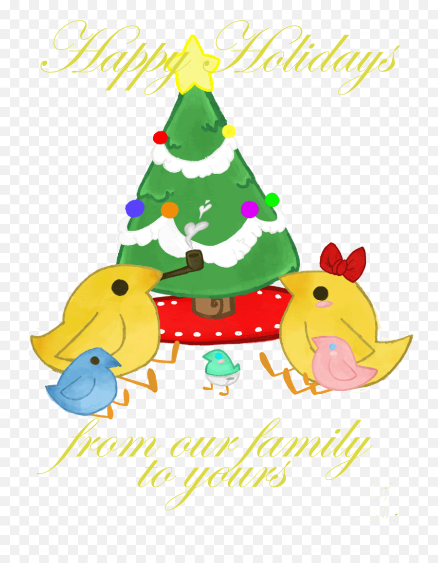 Tag For Card Finished Art Christmas Cards Saba Niaki Card - New Year Tree Emoji,Emoji Holiday Cards