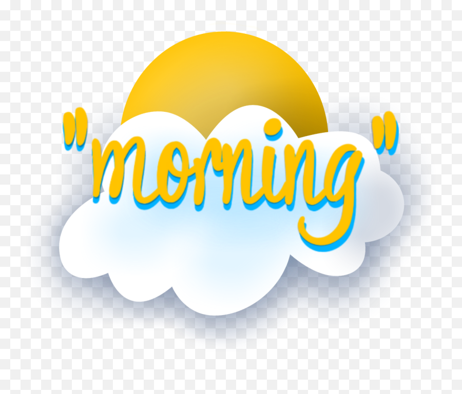 Morning Goodmorning Sun Cloud Mydrawing Freetoedit - Language Emoji,Good Morning Love Quotes With Sweet Emojis