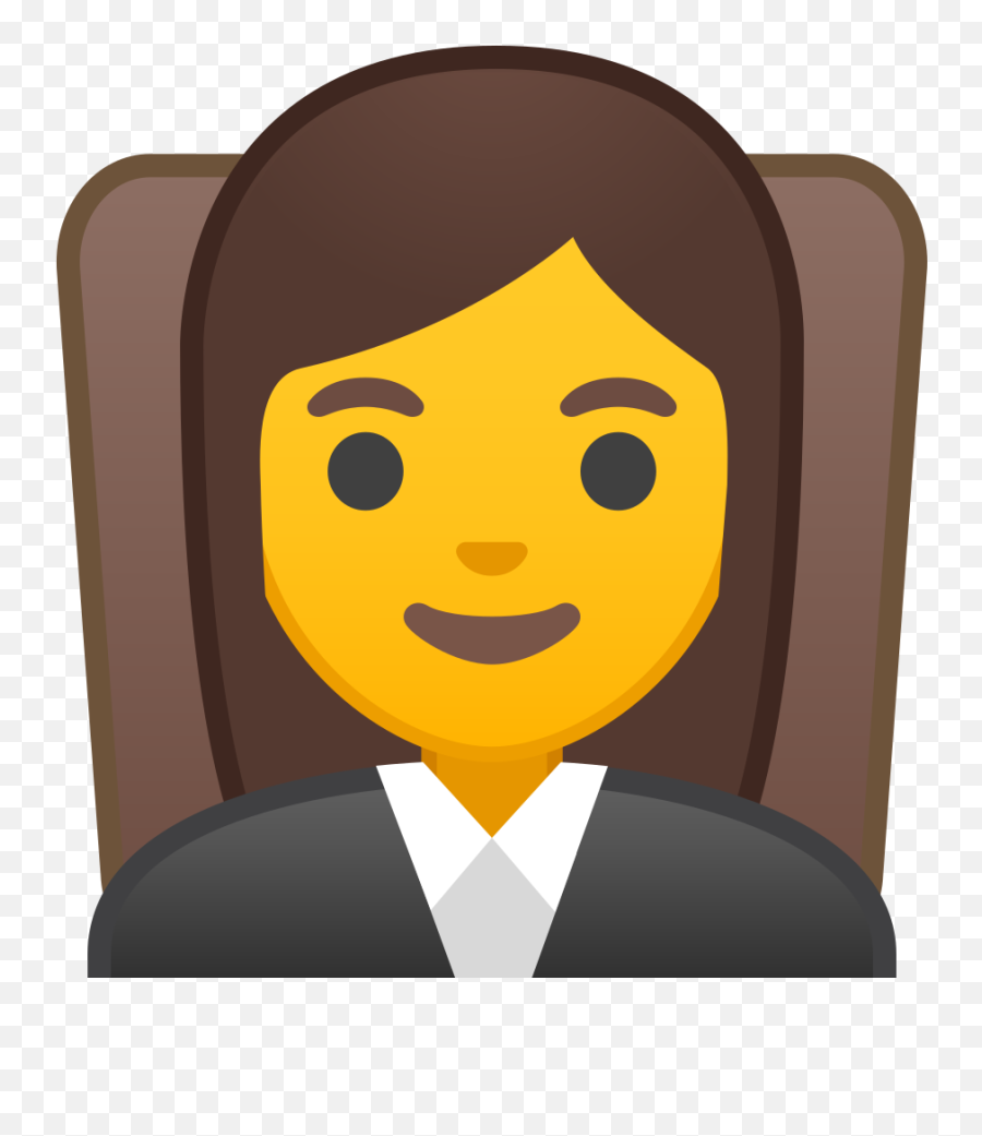 Woman Judge Icon - Emoji Mulher Png Transparent Cartoon Emoji Astronaut,Wonder Emoji Clip Art