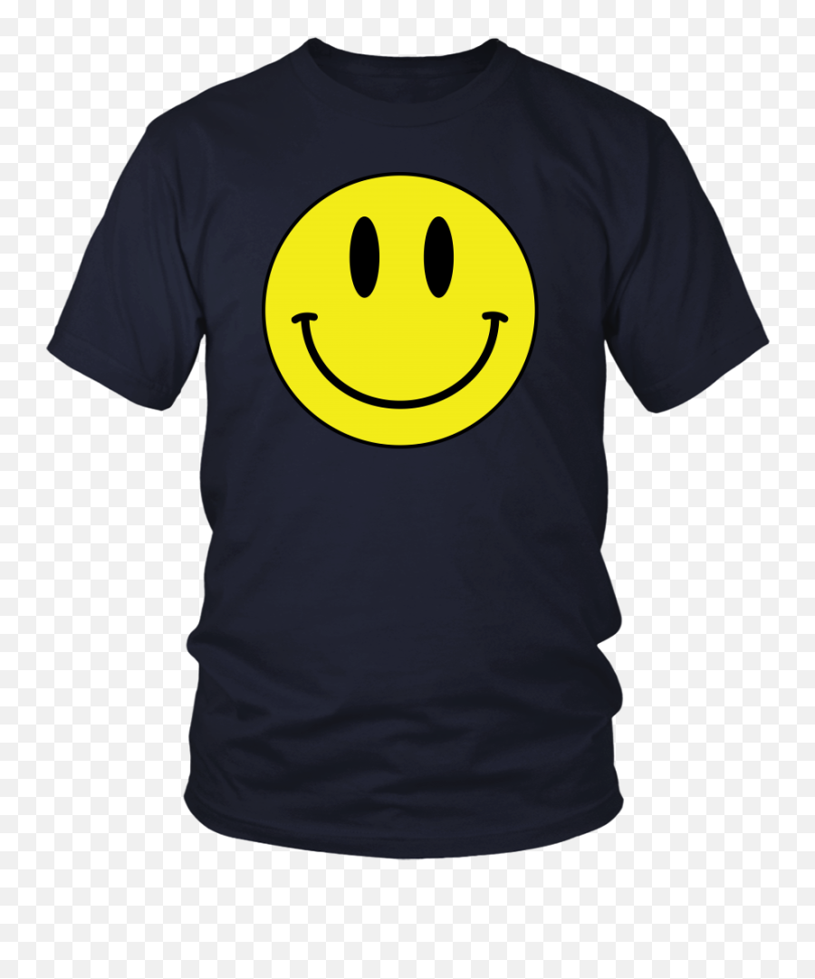 Big Smiley Face Emoji Unisex T - Dogfather Shirt,100 Emoticon Face