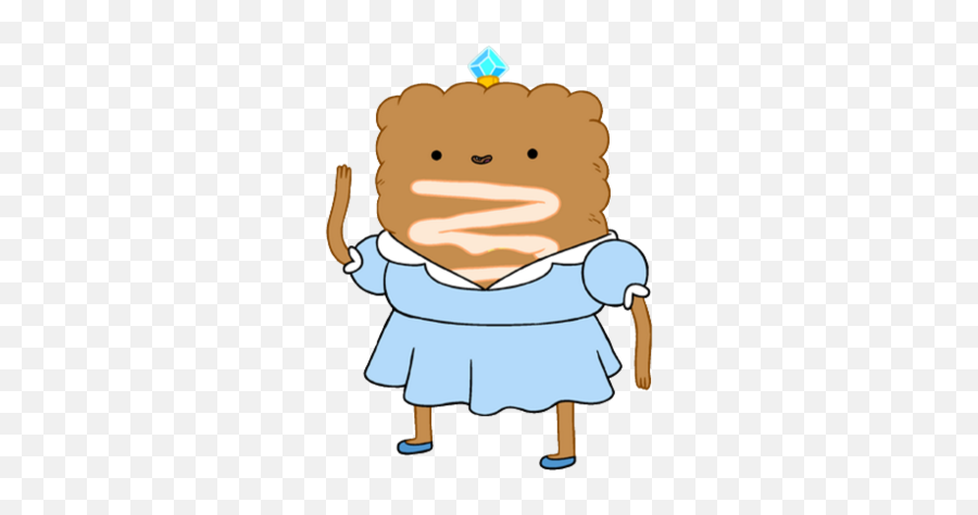 Adventure Time Minor Characters - Adventure Time Toast Princess Emoji,Kim Possible Fourth Wall Break Emotion Sickness