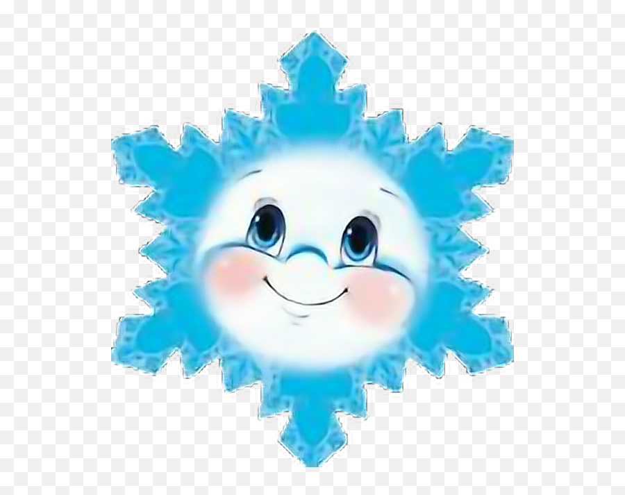 Snowflakes - Clip Art Snow Flake With Eye Emoji,Icicle Emoji