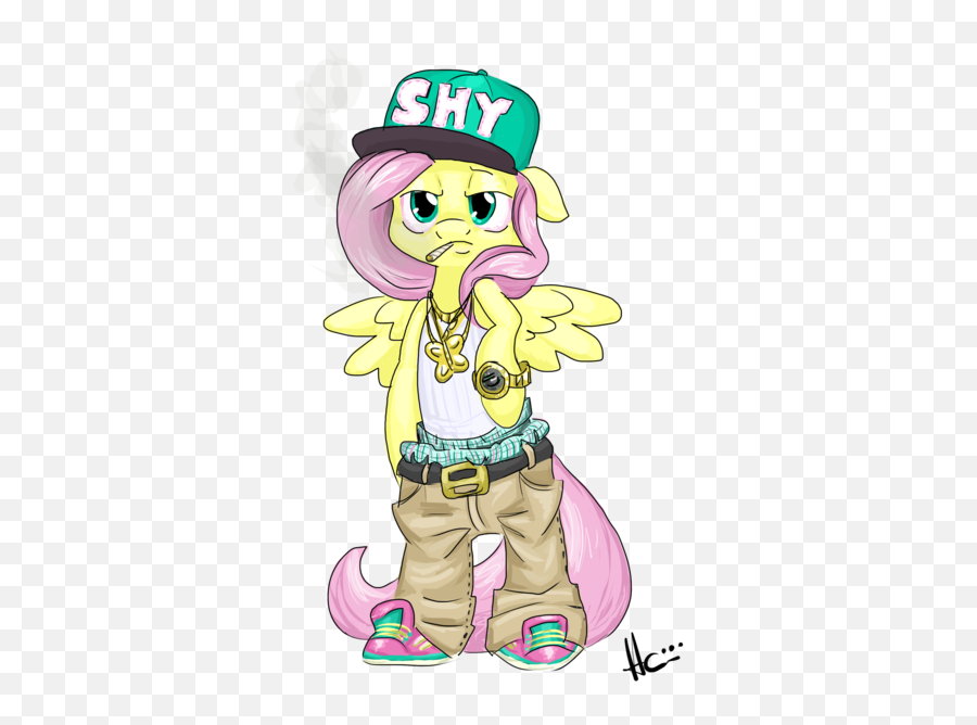 915741 - Artistkinkiepinkiepie Bipedal Blunt Clothes Gangster Fluttershy Emoji,Sci-fi Fake Emotion Drug