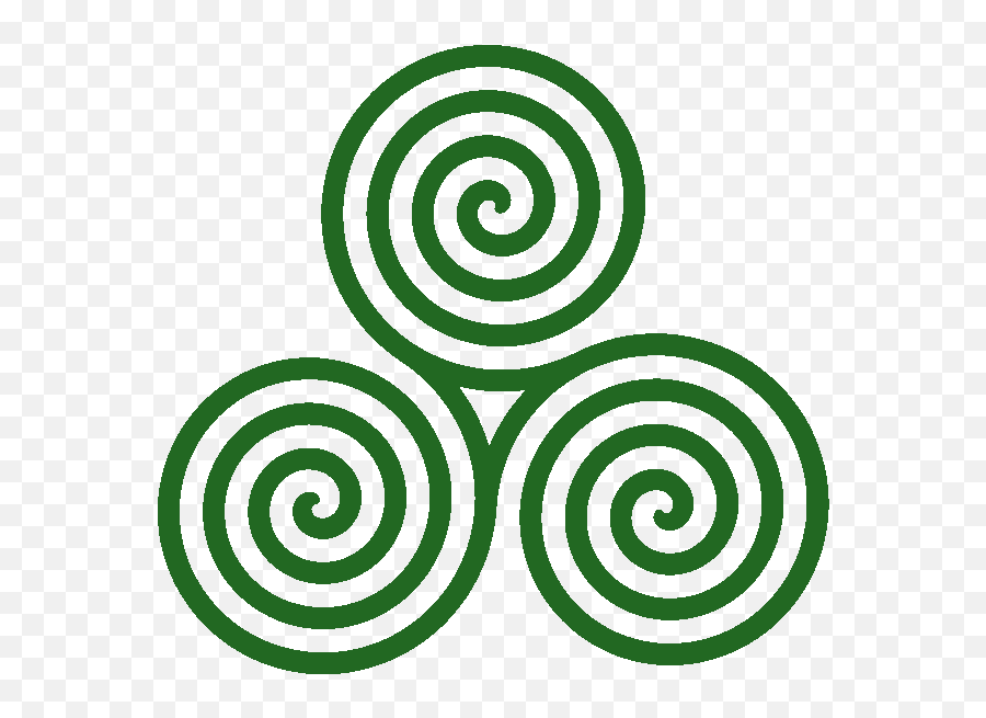 Spiral Clipart Swirly - Sun The Moon The Truth Symbol Emoji,Triskel Symbol Emoji