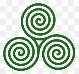 Spiral Clipart Swirly - Sun The Moon The Truth Symbol Emoji,Triskel Symbol Emoji