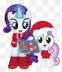Rarity My Little Pony Christmas Emoji,Bearded Pony Emoticons