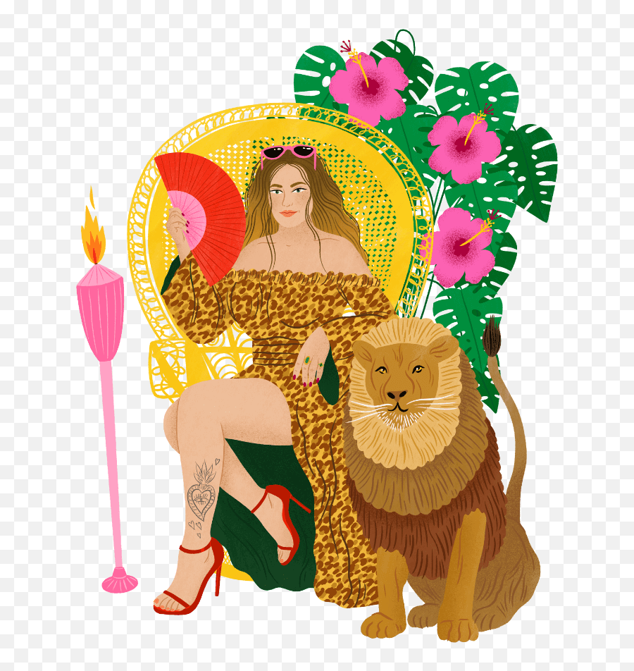 Leo Horoscopes 23 - Fictional Character Emoji,Lion Love Emotions Horoscope