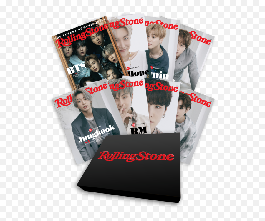 Rolling Stone June 2021 Special - Bts On Magazine Cover Rolling Stone Emoji,Rolling Stones Smiley Face Emoticon