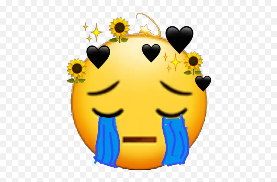 Emojis 2 Stickers For Whatsapp - Flower Crown Png Emojis,Happy Fathers Day 2019 Emojis