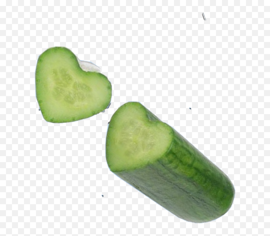 Cucumber Sticker Challenge - Heart Shaped Cucumber Emoji,Cucumber Emoji