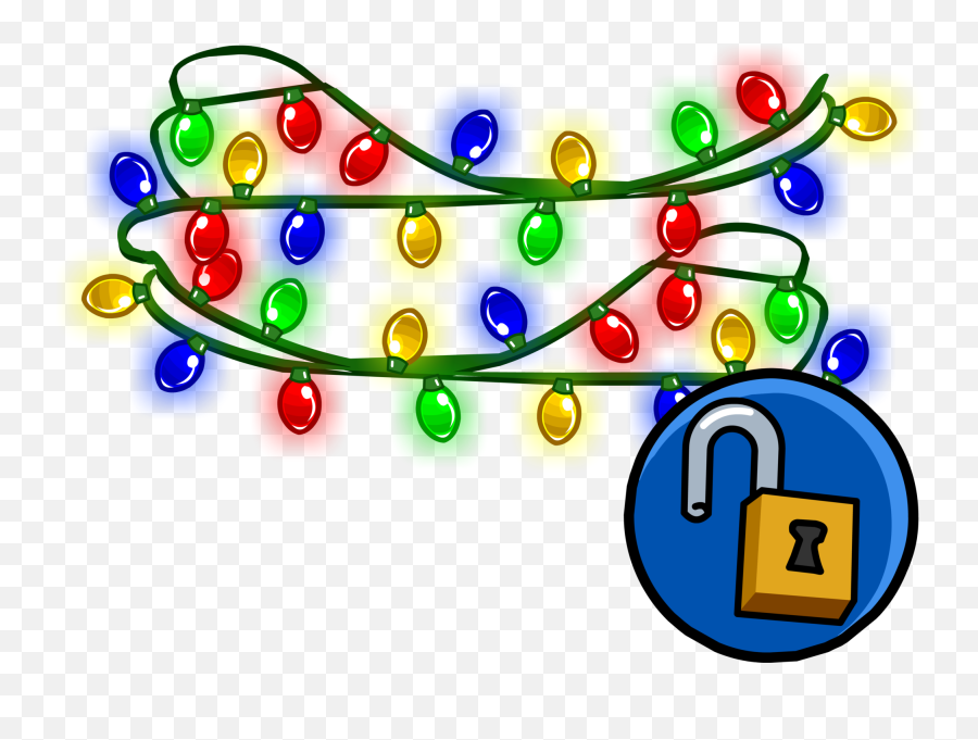 Holiday Lights Club Penguin Wiki Fandom - Dot Emoji,Natal Emojis
