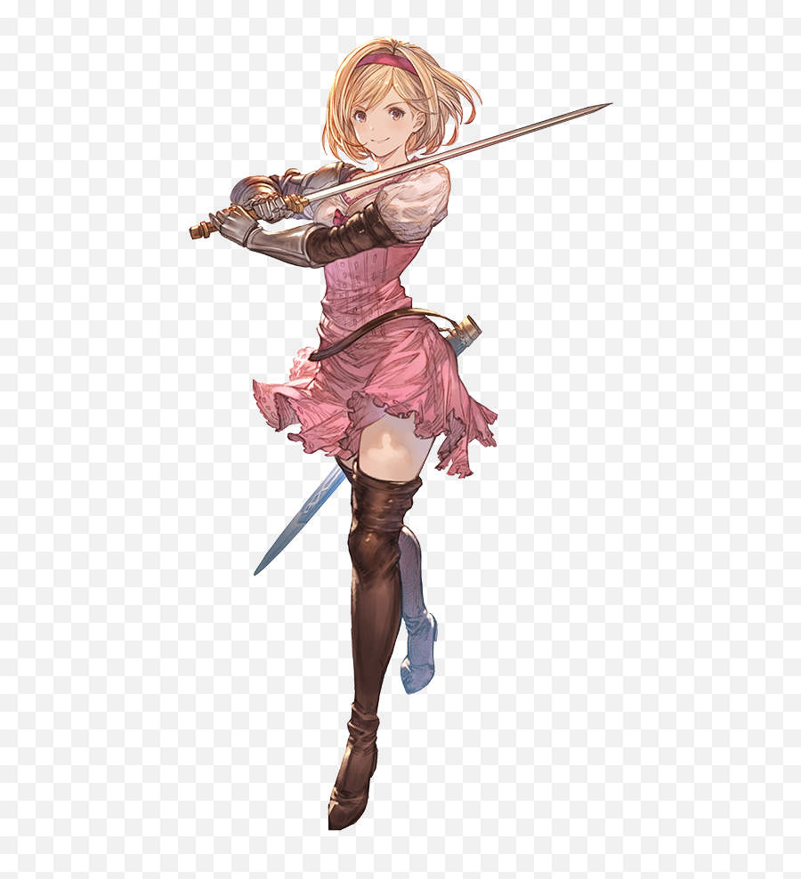 Granblue Fantasy Versus Next One Coming Is Djeeta The Cute - Djeeta Granblue Fantasy Versus Emoji,Rhythm Emotion Gundam Wing Used In Episode