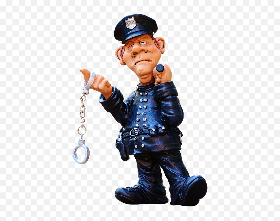 Figure Police Fun - Free Photo On Pixabay Funny Police Png Emoji,Law Enforcement Emoticons
