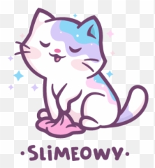 Slimeowy - Cat Slime Shop Emoji,Cat Emoji Facebook Name