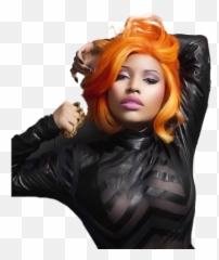 Nicki Minaj Orange Hair Psd Official Psds - Nicki Minaj With Orange Hair Emoji,Emoji Nikci Minaj