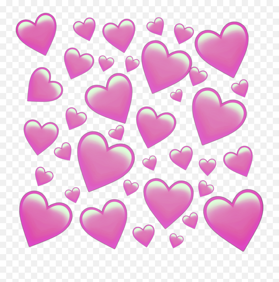 Heart Emoticon Emotion Sticker By Alessandra Azevedo - Iphone Orange Heart Emoji,Double Pink Heart Emoji
