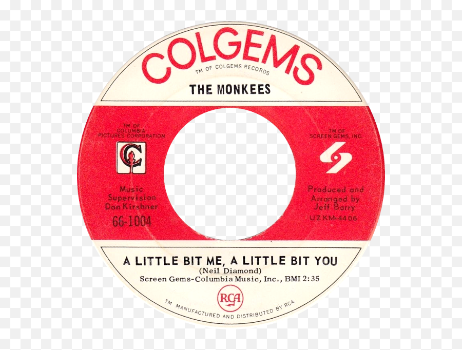 The 1 Hit Records On The Pop Charts 1967 - Rather Rare Records Monkees Record Colgems Emoji,Jeff The Killer Emotions