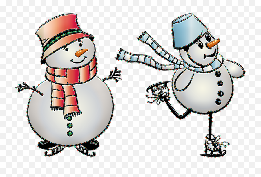 Free Photo Snowman Ice Skating Skating - Snowman Emoji,Free Snowman Emotions Faces