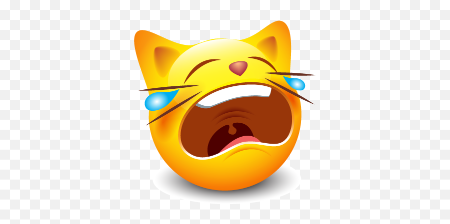 Cat Emotion Cute Sticker By Lam Vu - Happy Emoji,Cat Emotion