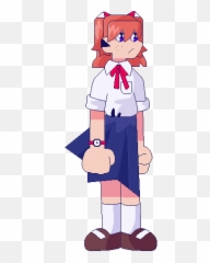 Concept Art Asuka Looks Like A Nerd - Bow Emoji,Scratching Head Emoticon
