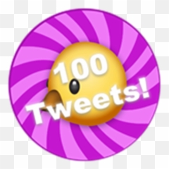 100 Tweets - Roblox Happy Emoji,100 Emoticon