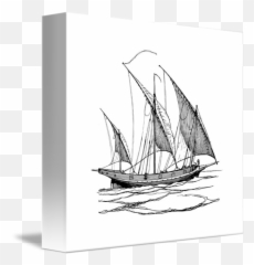 Sailing Ship Drawing Graphics By Radiy Bohem Emoji,Conveying Emotions In Drawings