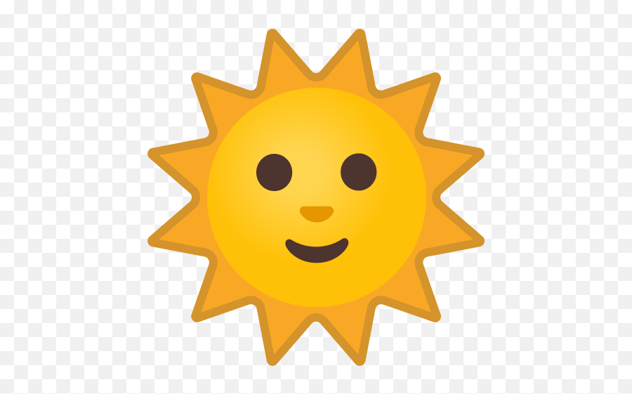 Sol Con Cara Sonriente Emoji,Emojis Sonriente