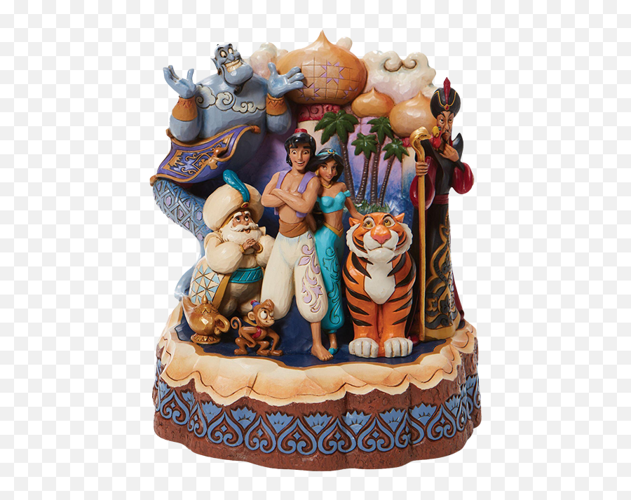 Carved By Heart Aladdin Figurine By Enesco Emoji,Aladinn Told By Emojis