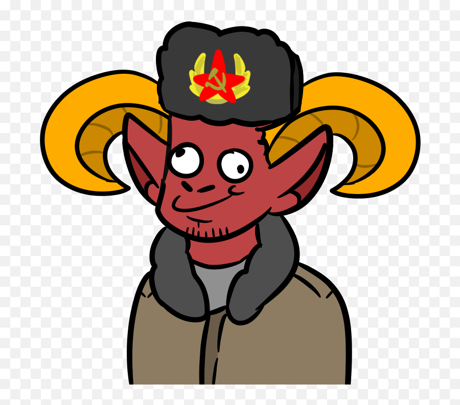 Request For Stalin The Satan On Discord Clipart Png - Satan Emoji Discord,Discord Emoji Art