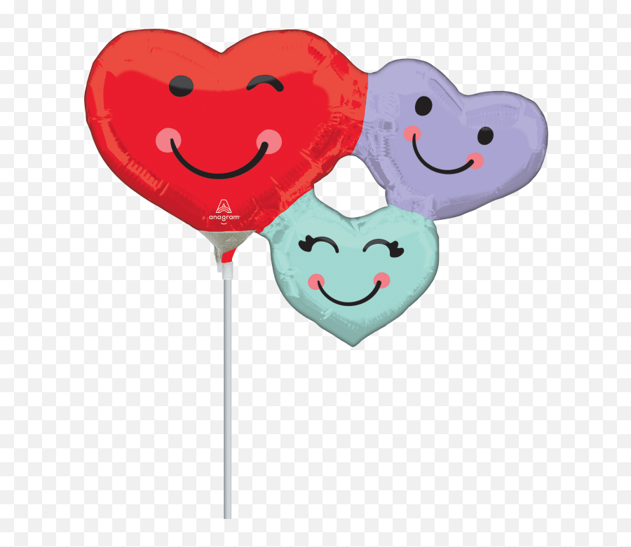 14 Happy Hearts Balloon U2013 Coucou Sentiment Emoji,Balloons Emoji