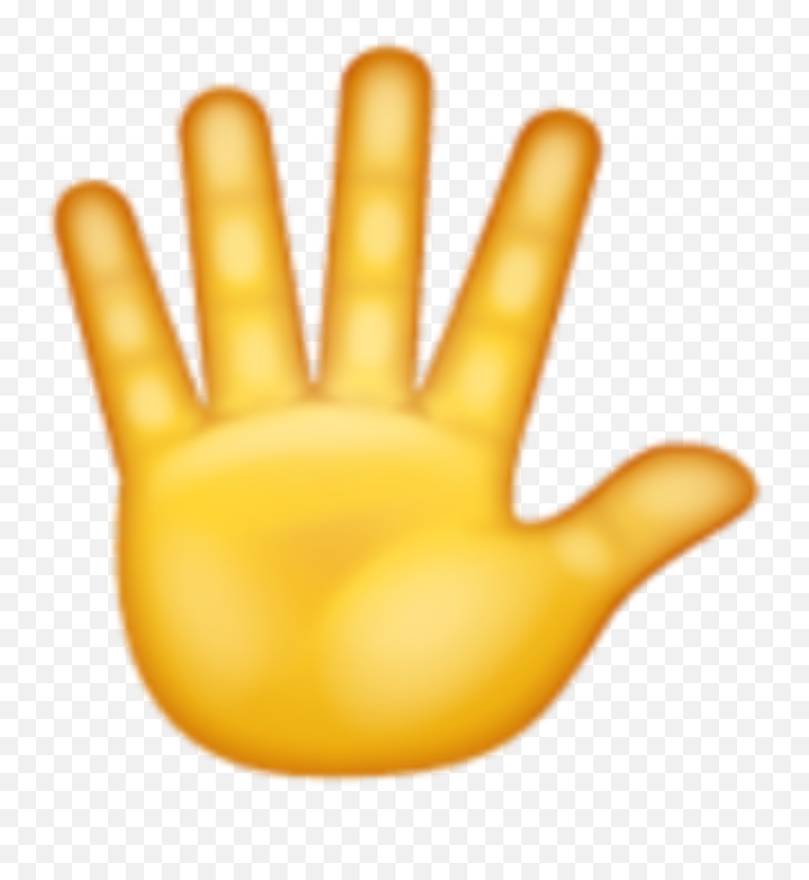Significado De Los Emojis De Whatsapp - Apple Hand Emoji Transparent Background,Emoji De Mano