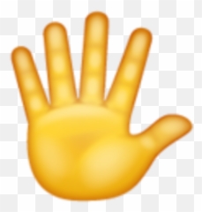 Significado De Los Emojis De Whatsapp - Apple Hand Emoji Transparent Background,Emoji De Mano
