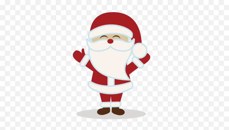 Free Santa Claus Clip Art Image A Clipartandscrap - Clipartix Santa Cute Christmas Clip Art Emoji,Father Christmas Emoji