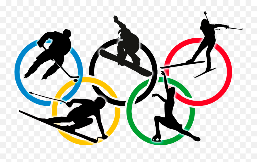 Olympic Games Logo Clipart - Winter Olympics 2018 Emoji,Olympic Torch Emoji
