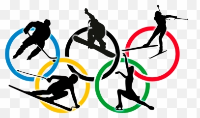 Olympic Games Logo Clipart - Winter Olympics 2018 Emoji,Olympic Torch Emoji