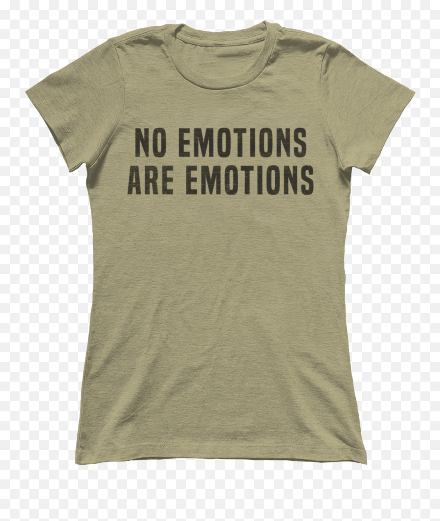 No Emotions Are Emotions - Short Sleeve Emoji,No Emotions Are Emotions