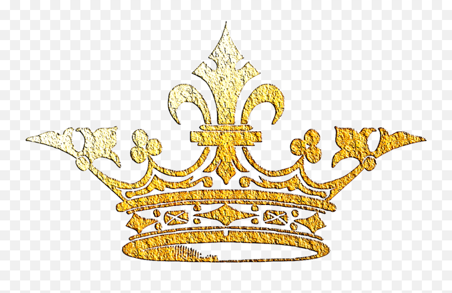 Fleur De Lis Avec Couronne - Fond Du0027écran Fond Transparent Golden Crown With Transparent Background Emoji,Fleur De Lis Emoji Iphone