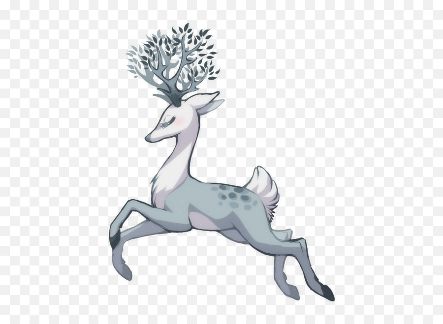 Instituteu0027s Registration - Characteru0027s Creation 100 Mystical Deer Drawing Emoji,Emoticons Hiden