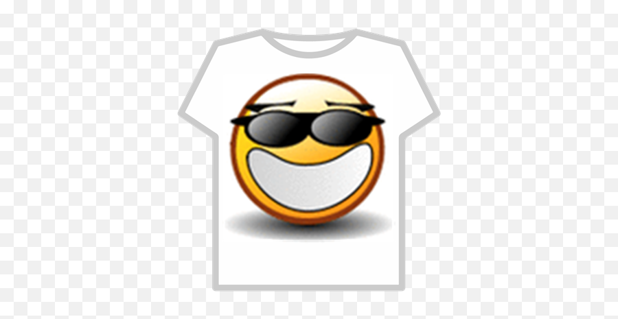 Smiley Ultra Cool - Roblox Happy Emoji,Cool Emoticon