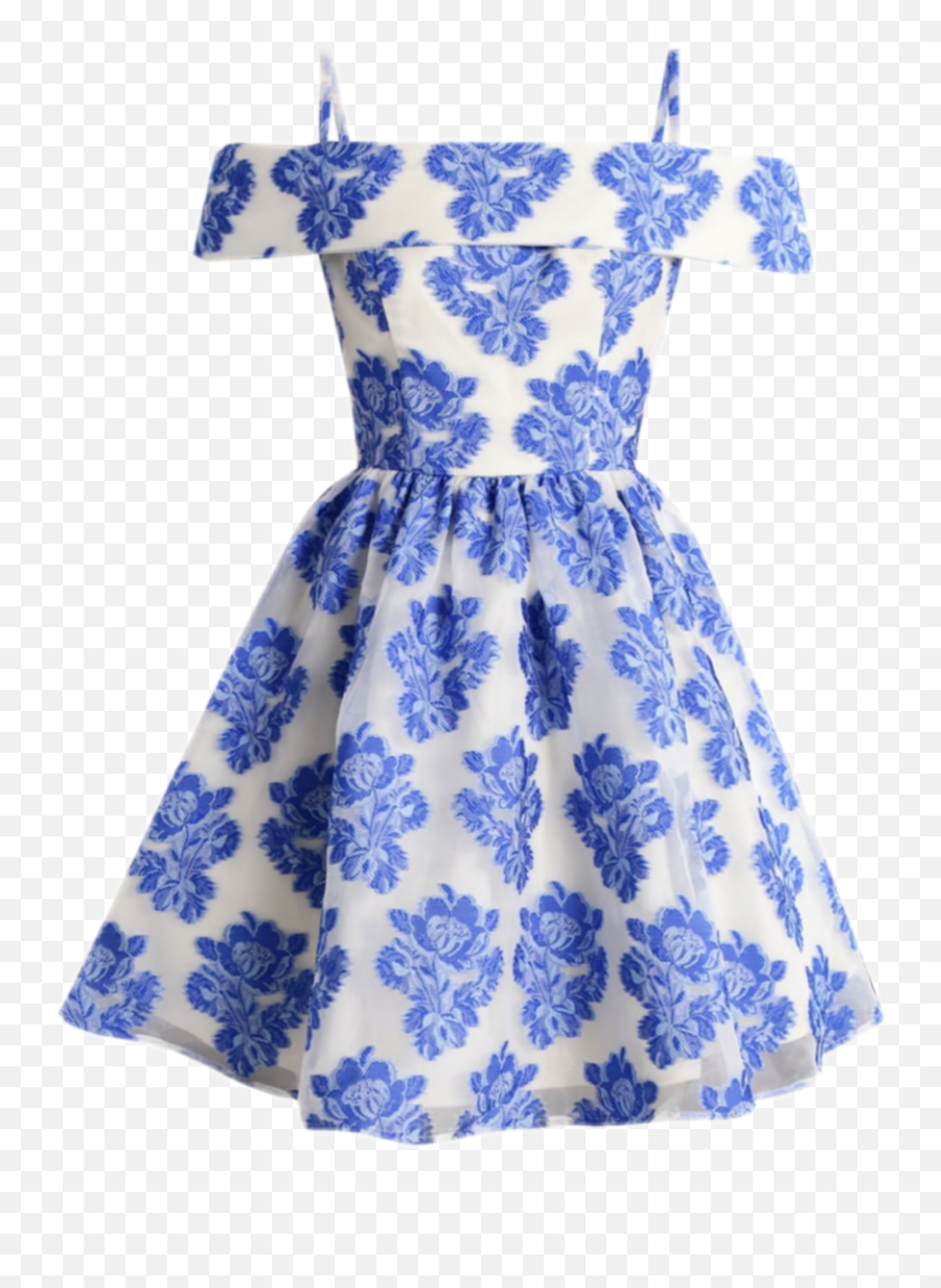 Dress Blue Clothes Cloth Sticker - Sleeveless Emoji,Blue Emoji Dress