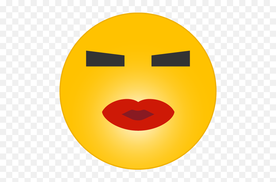Kiss Icon 1 - Happy Emoji,Lip Kiss Emoticon